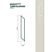 Dioco Smartwall Valla Persiana (L x An: 1.770 x 150 mm, Óxido, 6 ud.) | BAUHAUS