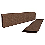 Dioco Smartwall Valla Persiana (L x An: 1.770 x 150 mm, Óxido, 6 ud.) | BAUHAUS