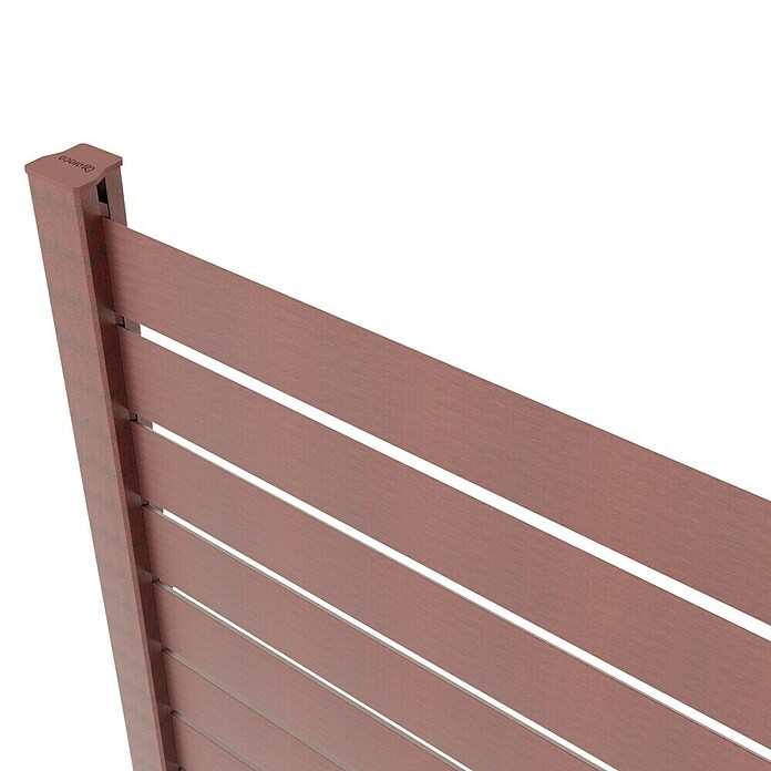 Dioco Smartwall Valla Persiana (L x An: 1.770 x 150 mm, Óxido, 6 ud.) | BAUHAUS