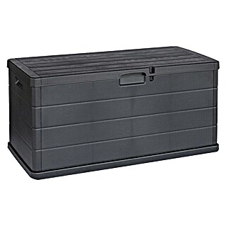 Progarden Garten-Aufbewahrungsbox Alpha (L x B x H: 118 x 59 x 57 cm, Kunststoff, Anthrazit)