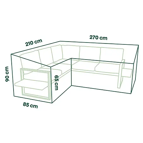 Siena Garden  Loungemöbel Schutzhülle PLUS