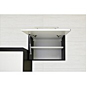 Respekta Premium Küchenzeile RP300HEGBO (Breite: 300 cm, Mit Elektrogeräten, Grau Hochglanz)
