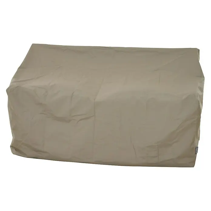 Siena Garden Gartenbank-Schutzhülle PLUS - L x B x H: 160 x 75 x 85 cm, Polyester, TPU laminiert, Beige - Rechteckige beige Stoffabdeckung für Gartenmöbel oder Geräte.