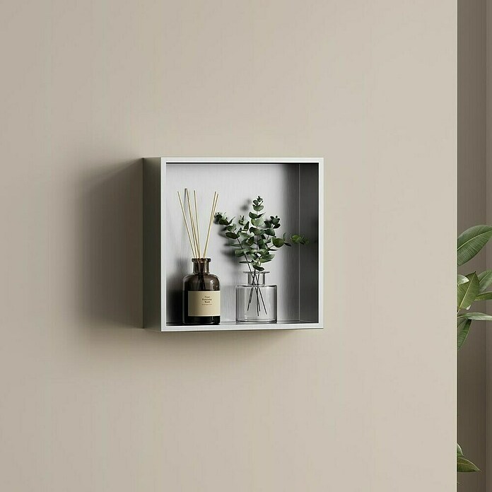 Best Design Wandelement Ore Logy (l x b x h: 8 x 30 x 30 cm, RVS) | BAUHAUS
