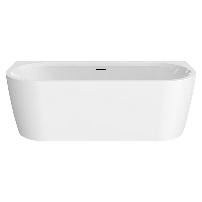 Best Design Vrijstaand Bad Semi - Bareiss (l x b: 180 x 80 cm, Acryl, Wit) | BAUHAUS