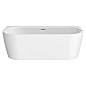 Best Design Vrijstaand Bad Semi - Bareiss (l x b: 180 x 80 cm, Acryl, Wit) | BAUHAUS