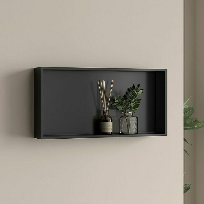 Best Design Wandelement Nero Bandy (l x b x h: 8 x 60 x 30 cm, Zwart) | BAUHAUS