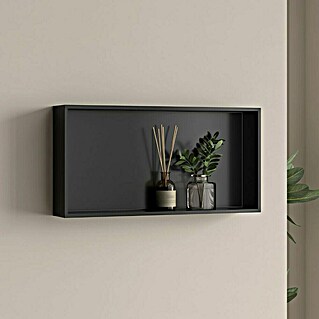 Best Design Wandelement Nero Bandy (l x b x h: 8 x 60 x 30 cm, Zwart)