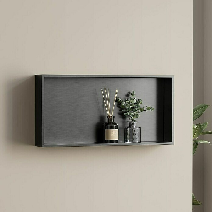 Best Design Wandelement Moya Bandy (l x b x h: 8 x 60 x 30 cm, Gunmetal) | BAUHAUS