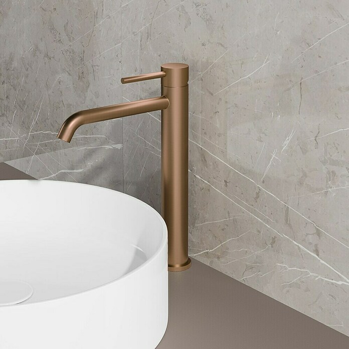 Best Design Fonteinkraan Liora High-End (Desert Brown, Mat, Roestvrij staal, Hoogte: 31 cm) | BAUHAUS