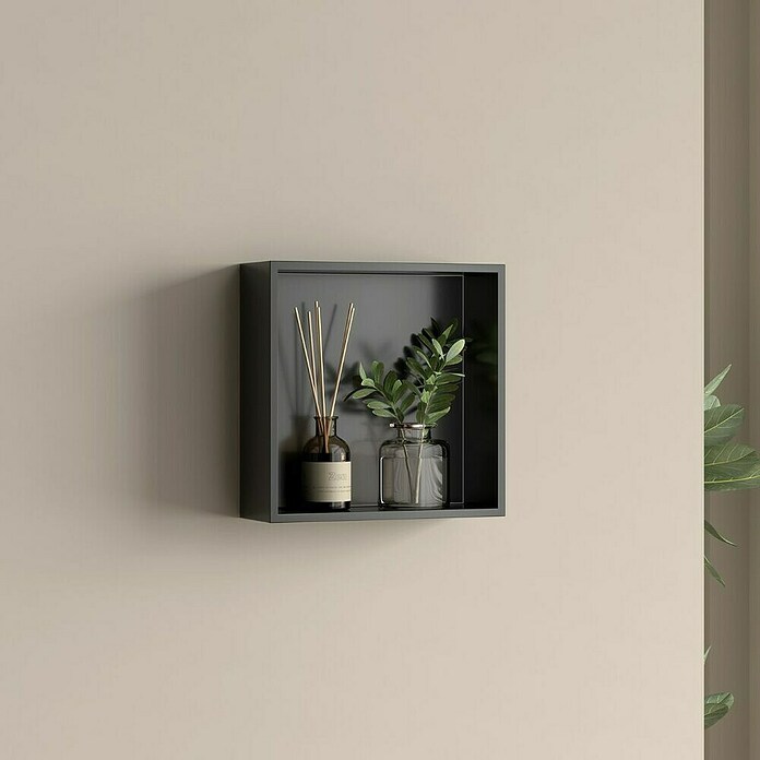 Best Design Wandelement Nero Logy (l x b x h: 8 x 30 x 30 cm, Zwart) | BAUHAUS
