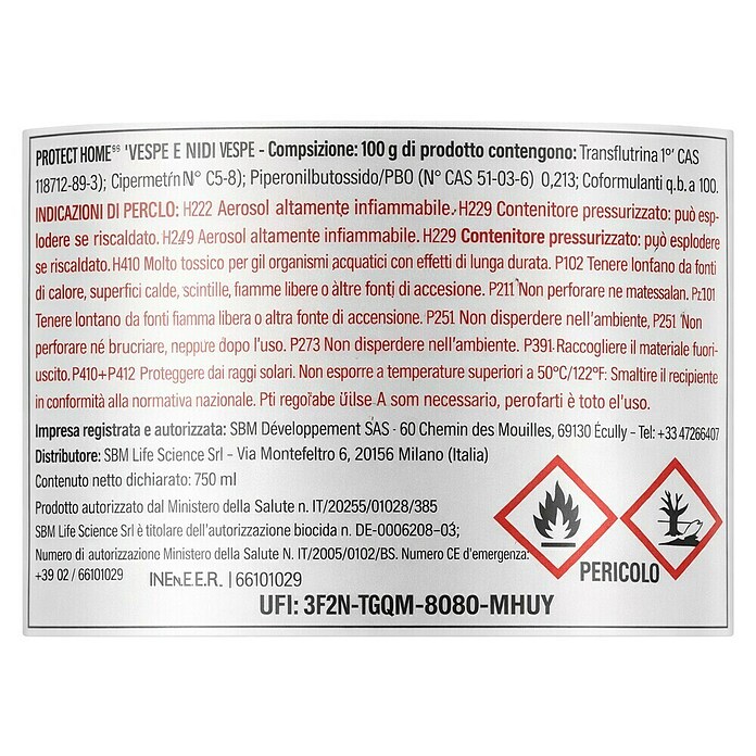 Spray antiavispas Protect Home (750 ml) | BAUHAUS