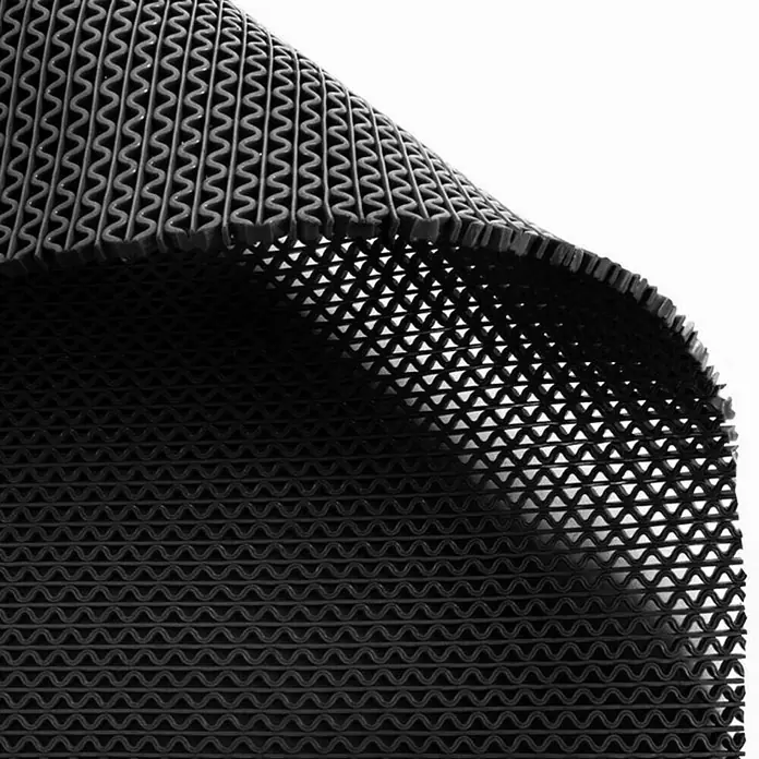Floordirekt Antirutschmatte Anti-Slip für Barfußzonen - UV-beständig - Schwarz - 120 x 50 cm - 50 x 120 cm, Schwarz