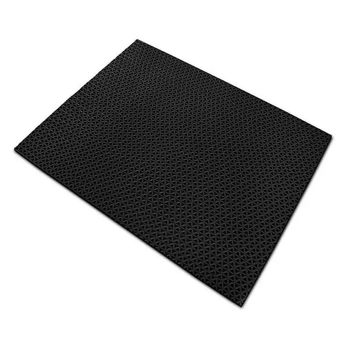 Floordirekt Antirutschmatte Anti-Slip für Barfußzonen - UV-beständig - Schwarz - 120 x 50 cm - 50 x 120 cm, Schwarz