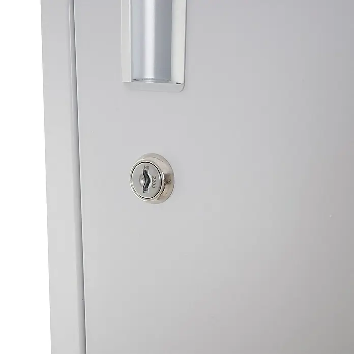 Proregal Schließfachschrank Saturn - Grün, Vormontiert, Anzahl Fächer: 9 Stk.