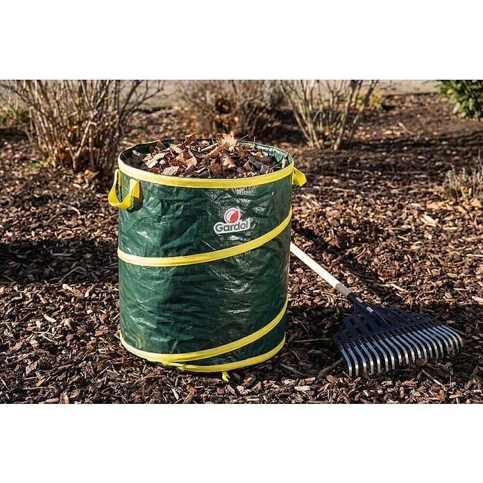 Gardol Pop-Up Gartenabfallsack (80 l, Höhe: 48 cm, Durchmesser: 46 cm)