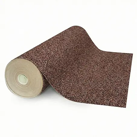 Floordirekt  Teppichboden Meterware Malta - aus Nadelvlies - mit Schaumrücken - Dunkelbraun - 200 x 450 cm