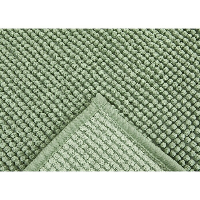 Badteppich Zottel (50 x 80 cm, Salbei, 100% Polyester) | BAUHAUS