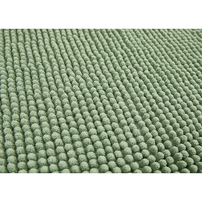 Badteppich Zottel (50 x 80 cm, Salbei, 100% Polyester) | BAUHAUS