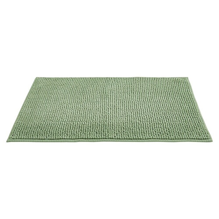 Badteppich Zottel (50 x 80 cm, Salbei, 100% Polyester) | BAUHAUS