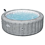 Bestway Lay-Z-Spa Opblaasbare jacuzzi Bali Smart Airjet 6 (Ø x h: 196 x 71 cm, Grijs) | BAUHAUS