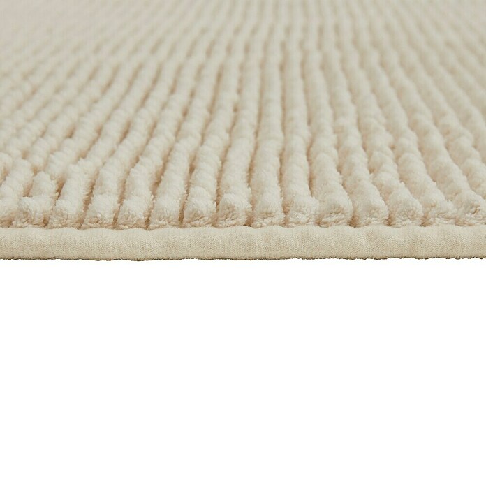 Badteppich Zottel (50 x 80 cm, Creme, 100% Polyester) | BAUHAUS