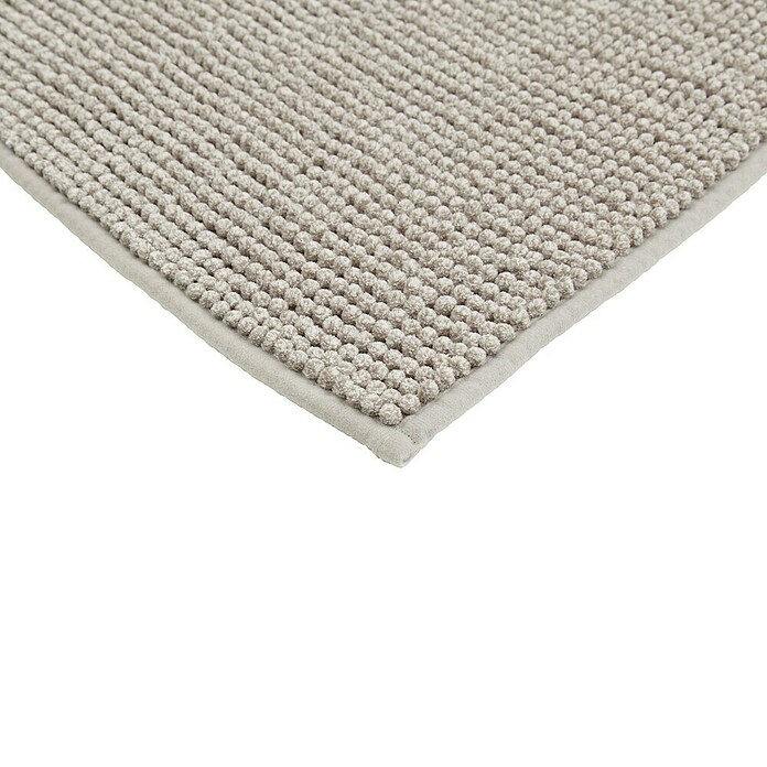 Badteppich Zottel (50 x 80 cm, Grau, 100% Polyester) | BAUHAUS