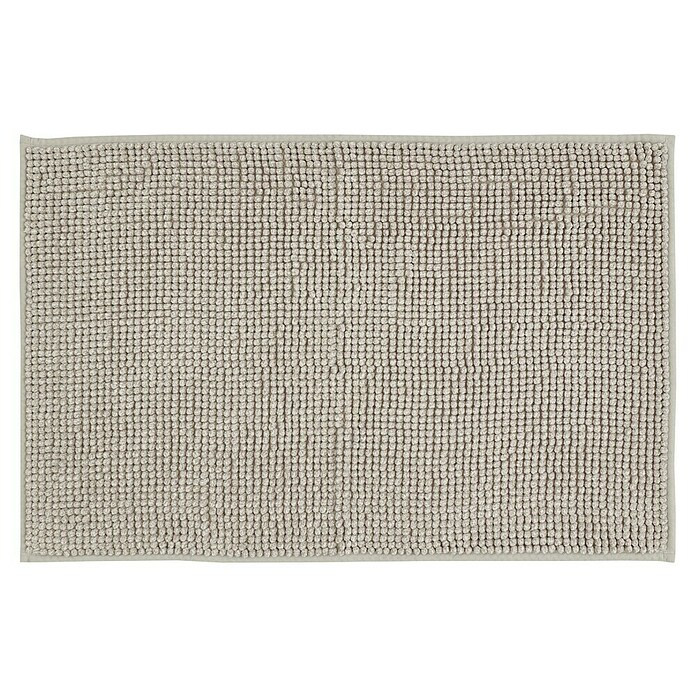 Badteppich Zottel (50 x 80 cm, Grau, 100% Polyester) | BAUHAUS