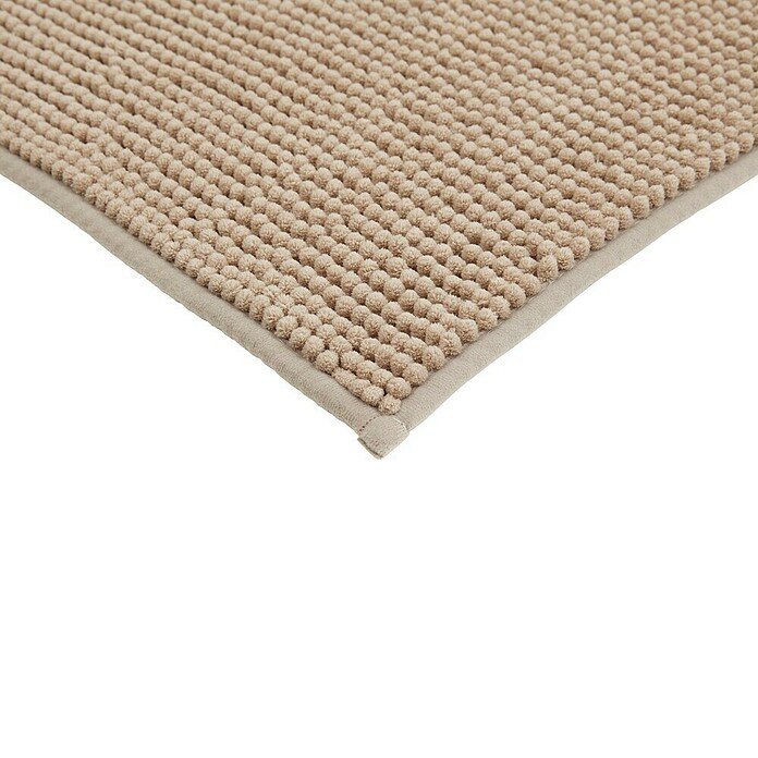 Badteppich Zottel (50 x 80 cm, Sand, 100% Polyester) | BAUHAUS