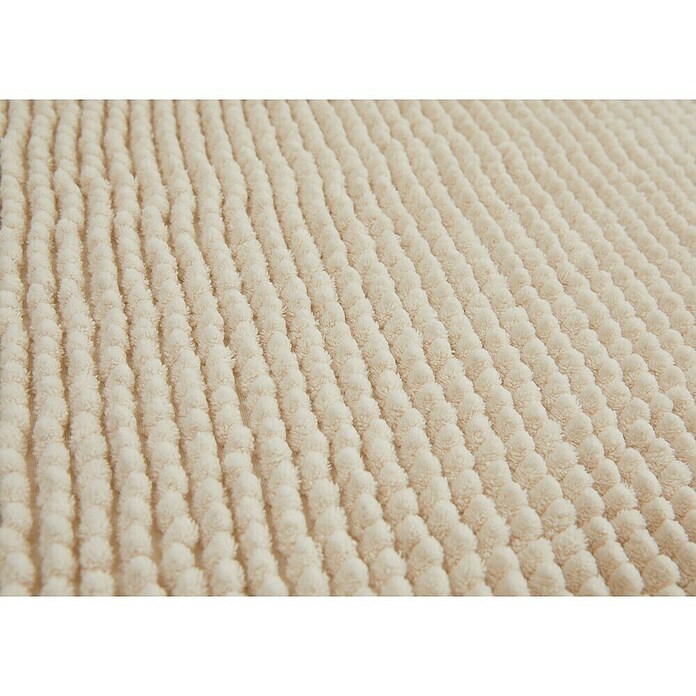 Badteppich Zottel (50 x 80 cm, Creme, 100% Polyester) | BAUHAUS