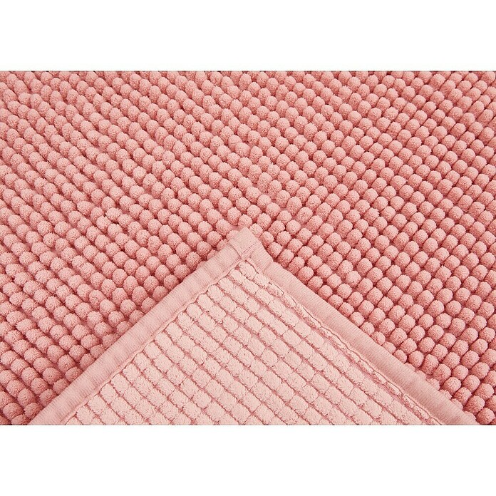 Badteppich Zottel (50 x 80 cm, Rose, 100% Polyester) | BAUHAUS