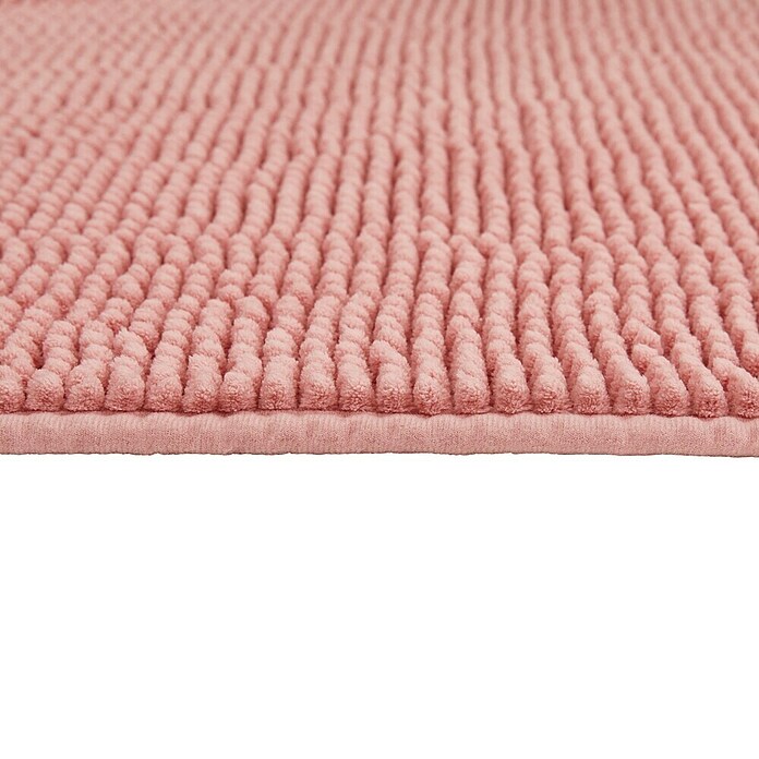 Badteppich Zottel (50 x 80 cm, Rose, 100% Polyester) | BAUHAUS