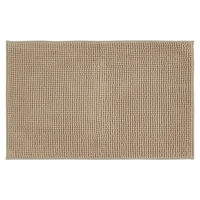 Badteppich Zottel (50 x 80 cm, Sand, 100% Polyester) | BAUHAUS