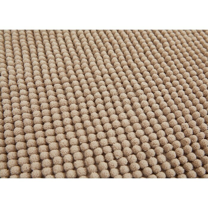 Badteppich Zottel (50 x 80 cm, Sand, 100% Polyester) | BAUHAUS