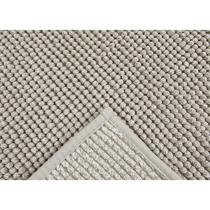 Badteppich Zottel (50 x 80 cm, Grau, 100% Polyester) | BAUHAUS
