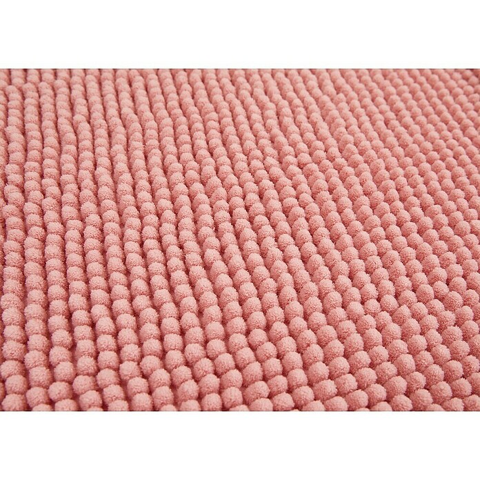 Badteppich Zottel (50 x 80 cm, Rose, 100% Polyester) | BAUHAUS