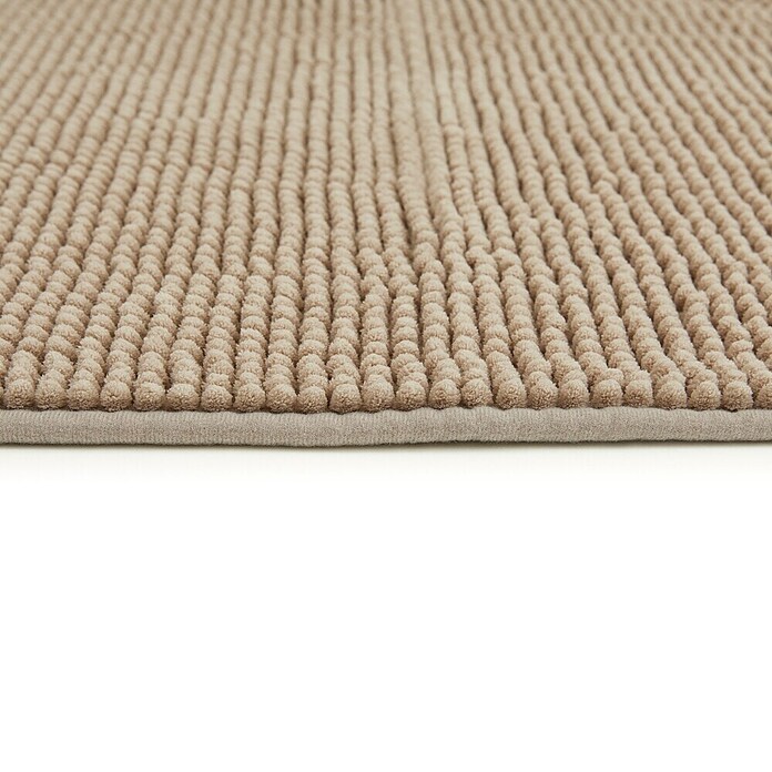 Badteppich Zottel (50 x 80 cm, Sand, 100% Polyester) | BAUHAUS