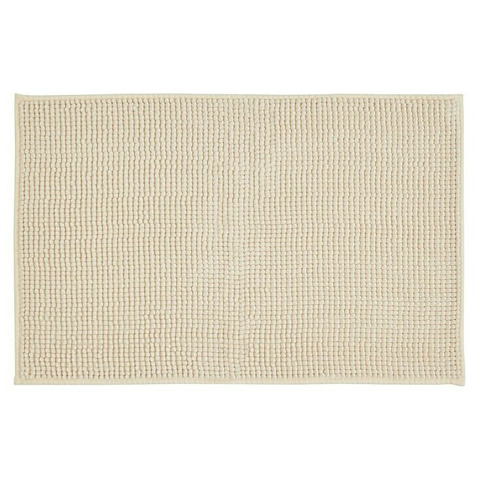 Badteppich Zottel (50 x 80 cm, Creme, 100% Polyester) | BAUHAUS
