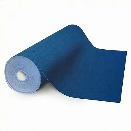 Floordirekt  Teppichboden Meterware Malta - aus Nadelvlies - mit Schaumrücken - Dunkelblau - 200 x 200 cm