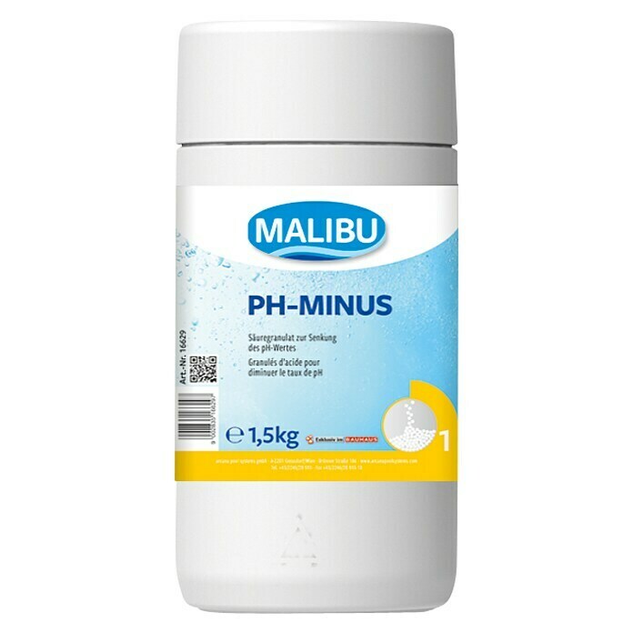 Malibu pH-Minus1,5 kg Unknown