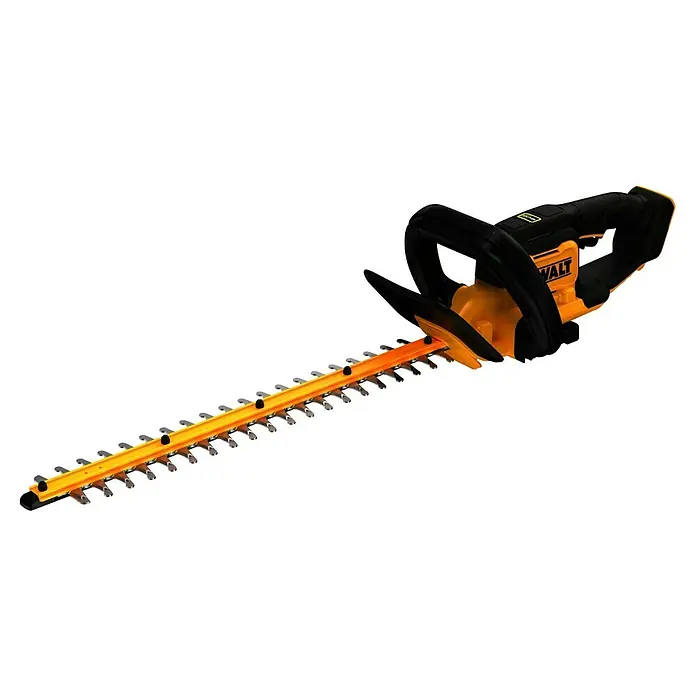 DeWalt XR 18V Akku-Heckenschere DCMHT562N-XJ - 18 V, Ohne Akku - Gelbe und schwarze Heckenschere mit langer Schneidklinge.