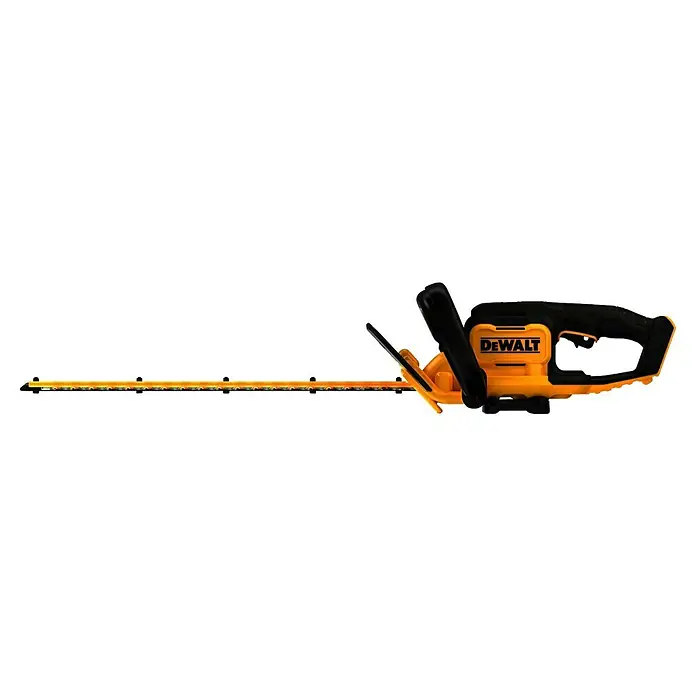 DeWalt XR 18V Akku-Heckenschere DCMHT562N-XJ - 18 V, Ohne Akku - Gelb-schwarze DeWalt Heckenschere mit langen Metallklingen für die Gartenpflege.