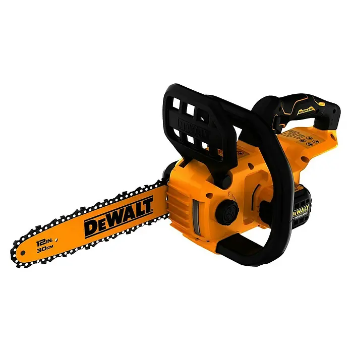 DeWalt XR 18V Akku-Kettensäge DCMCS565N-XJ - 18 V, Ohne Akku, Schwertlänge: 30 cm - Gelbe und schwarze DeWalt Akku-Kettensäge mit 12-Zoll-Schwert und bürstenlosem Motor.