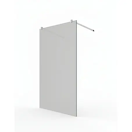 Glaszentrum Hagen  Duschwand LoLa 158x200 cm Walk in Duschwand Satin