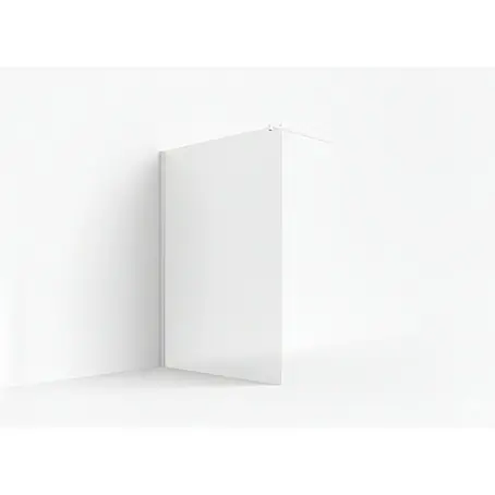 Glaszentrum Hagen  Duschwand (WH) 160x200 cm Walk in Dusche Satin