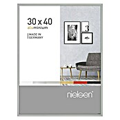Nielsen Bilderrahmen Pixel (Mattsilber, 30 x 40 cm, Aluminium)