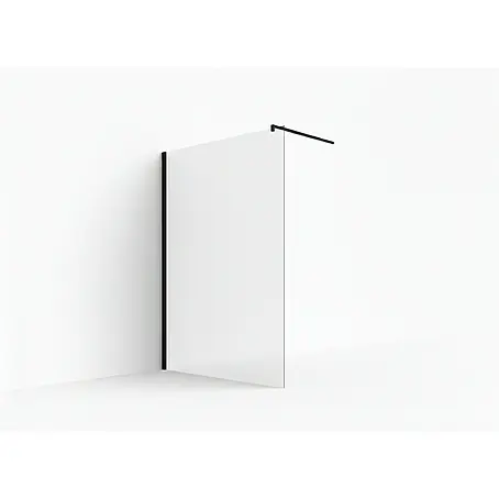 Glaszentrum Hagen  Duschwand 140x200 cm LoLa-BK Walk in Duschwand Satin