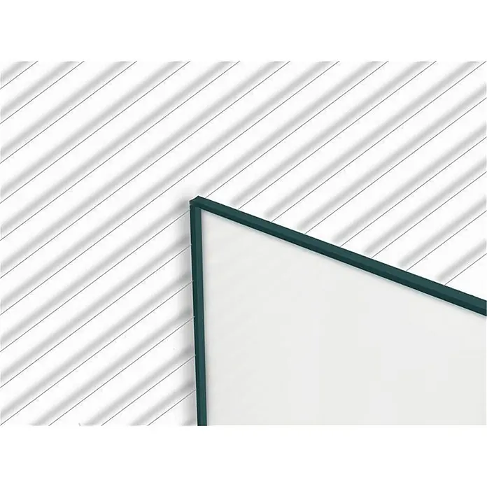 Glaszentrum Hagen Duschwand 78x200cm "Jade" Duschwand - Dusche - Duschabtrennung Klar - B x H: 78 x 200 cm, Eloxiert, Transparent, Farblos
