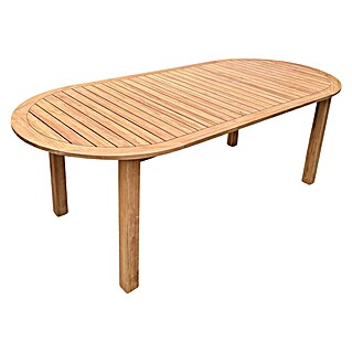 Sunfun Vrtni stol Bali (D x Š x V: 180 x 75 x 90 cm, Tikovina, Natur)