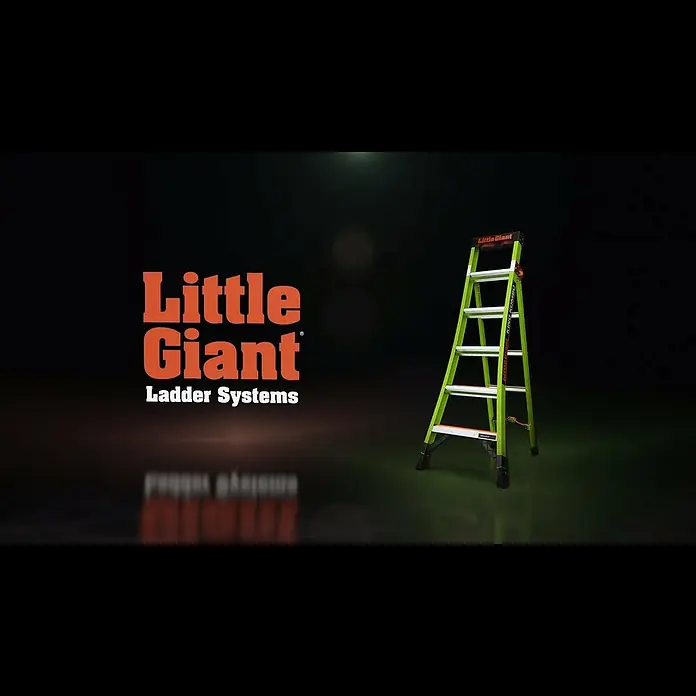 Little Giant Mehrzweckleiter 6+4 STUFEN - Anzahl Tritte: 10 Stk., Arbeitshöhe: 3,99 m, Verbundwerkstoff - King Kombo | Little Giant Ladders | Get Stuff Done